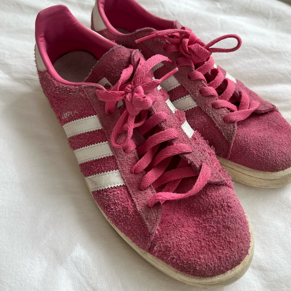 Pink Adidas Sambas